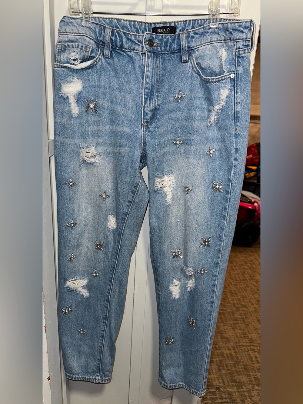 Buffalo David Bitton woman’s Embellished Jeans size 30
